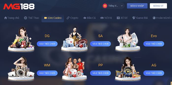 Top app casino uy tín ⭐️ web sòng bạc trực tuyến 2026 App casino Mg188